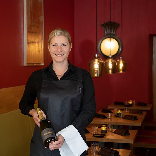 Ravintolapäällikkö Kati Haapalainen
